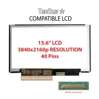   15.6" Laptop LCD Screen 3840x2160p 40 Pins [TSTPC15.6-12]